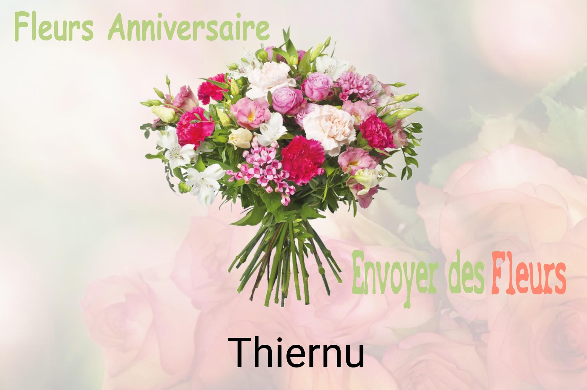 Bouquet de fleurs d’anniversaire livré à Thiernu