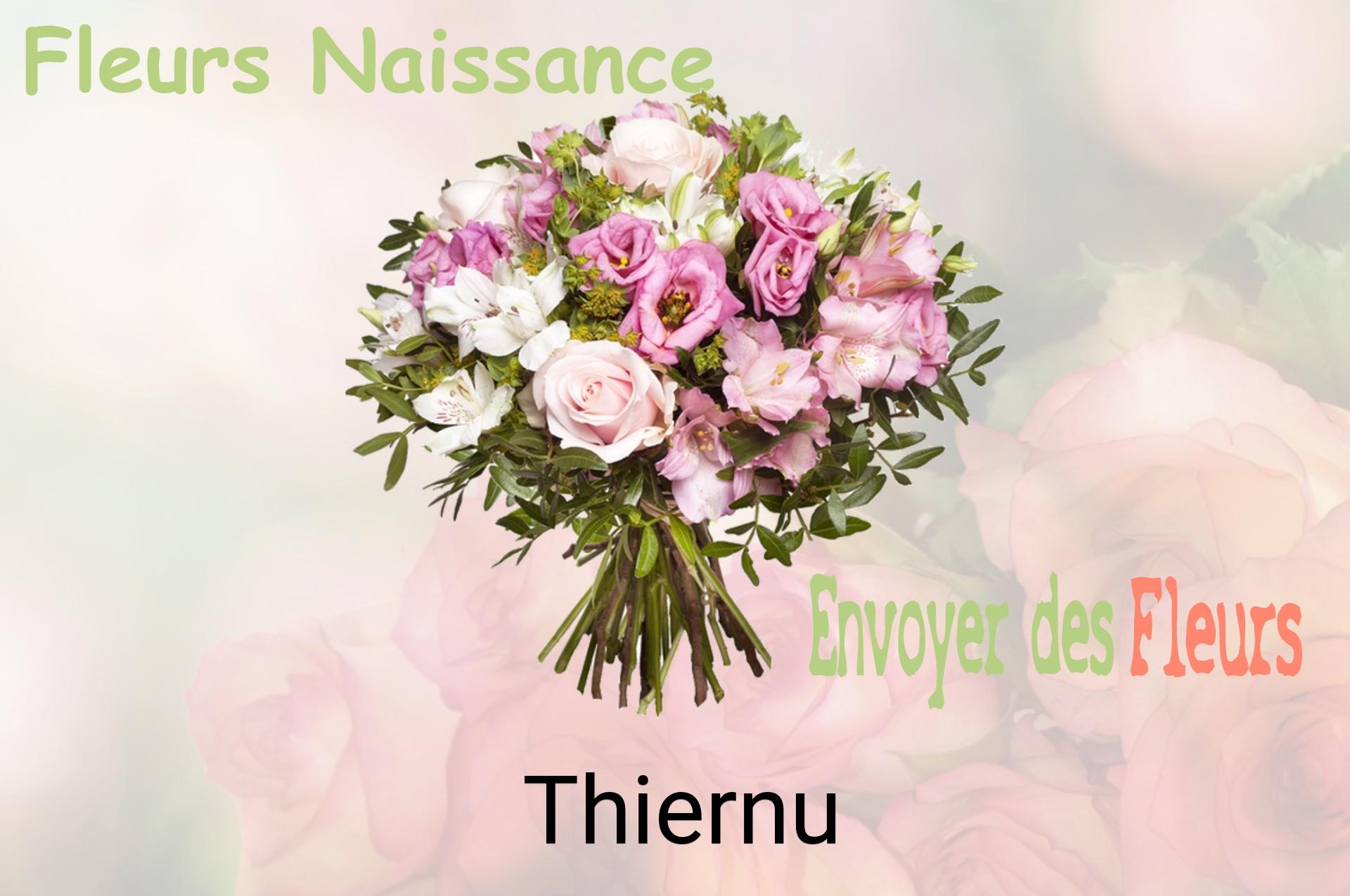 Bouquet de fleurs de naissance livré à Thiernu